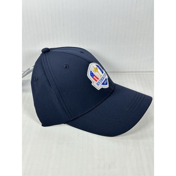 Walter Hagen Ryder Cup Adult Performance Adjustable Golf Hat Cap Navy OSFA NEW - Picture 3 of 6